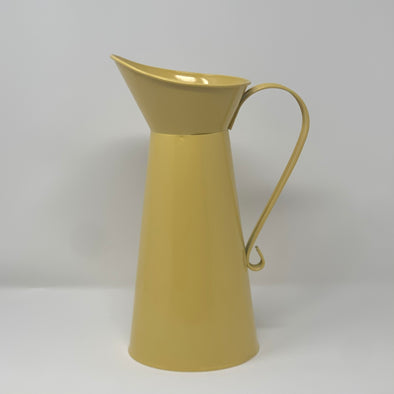 YELLOW WATERSPOUT VASE