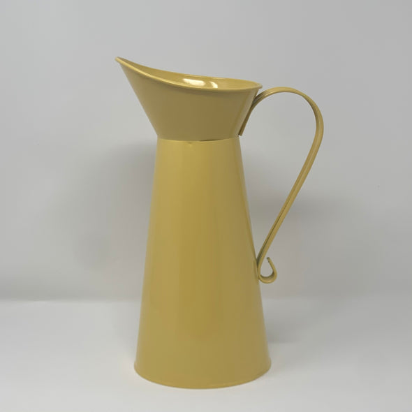 YELLOW WATERSPOUT VASE
