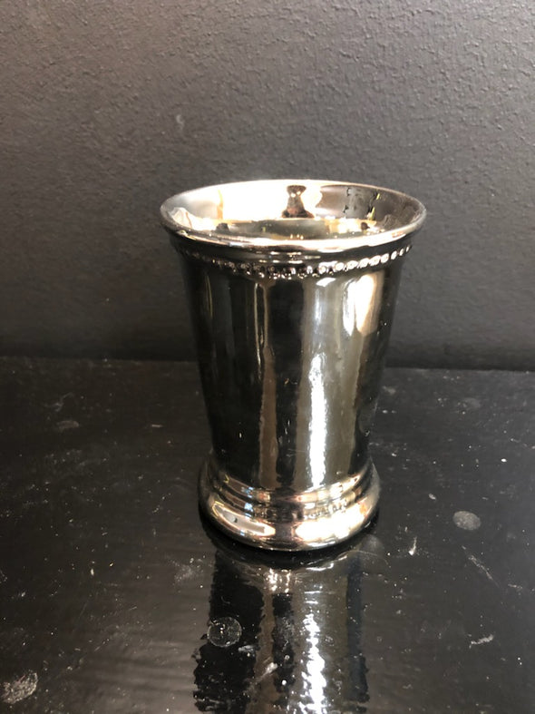 SMALL SILVER VASE WITH "MIRROR" DECORSIMIR-SILVER-VASE WITH" DECR
