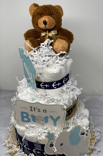 "Its's a Boy" Diaper cake