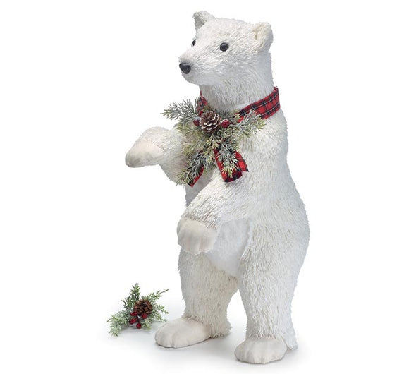 27" Polar Bear Christmas
