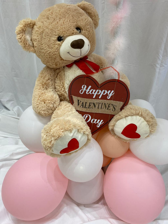 XXL Teddy Bear and Balloon set