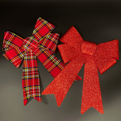 CHRISTMAS BOW - LG (2 STYLES-PRICED INDIVIDUALLY)