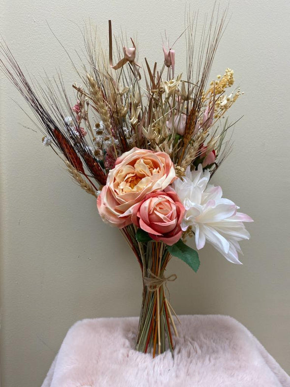 " NATURAL EARTHY" WEDDING BOUQUET