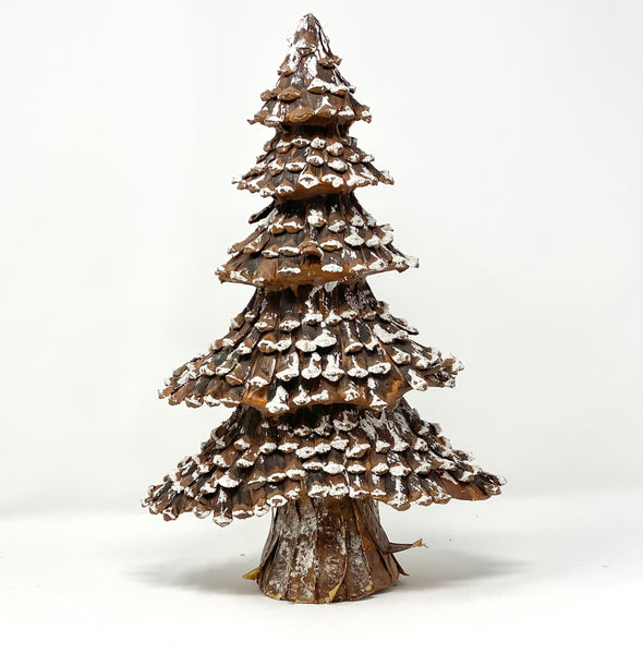 FROSTED ACORN CHRISTMAS TREE DECOR