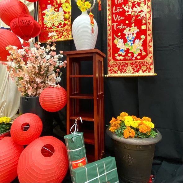 VIETNAMESE NEW YEAR BACKDROP/ARCH PARTY DECOR