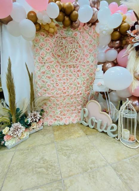 "BRIDE TO BE" BALLOON ARCH PACKAGE