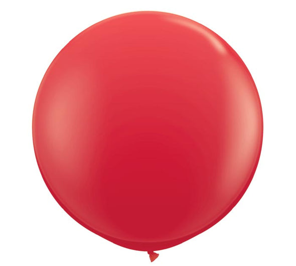 3" RED BALLOON