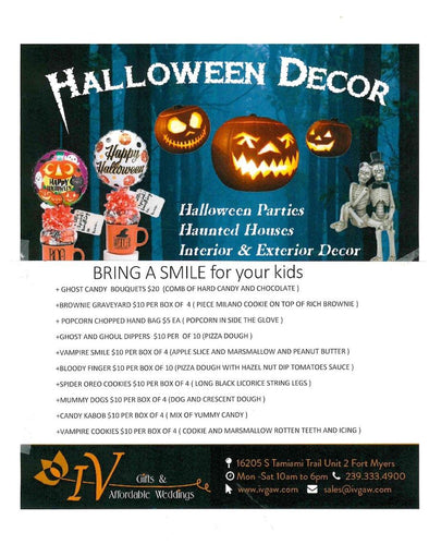 "Halloween" Décor and MORE!!!