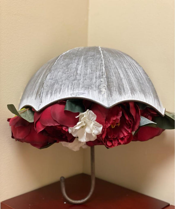 Unbrella Tin Silk Flower
