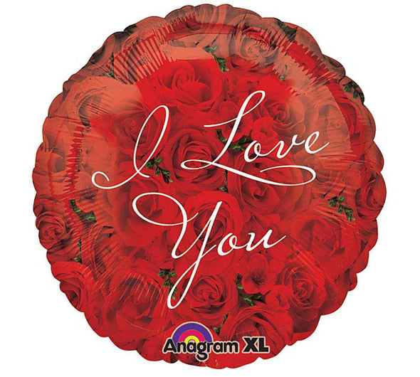 18" RED I LOVE YOU FOIL BALLOON
