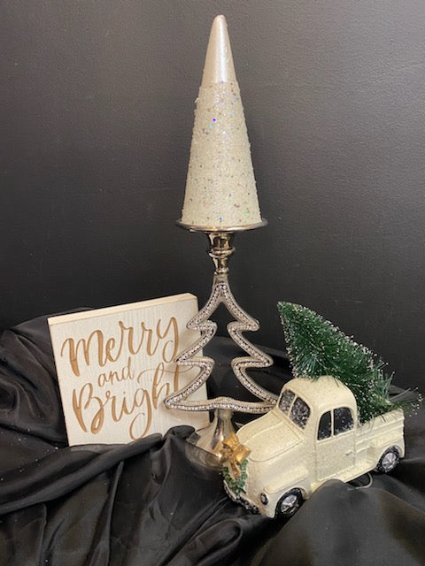 "Merry and Bright" Christmas Centerpiece