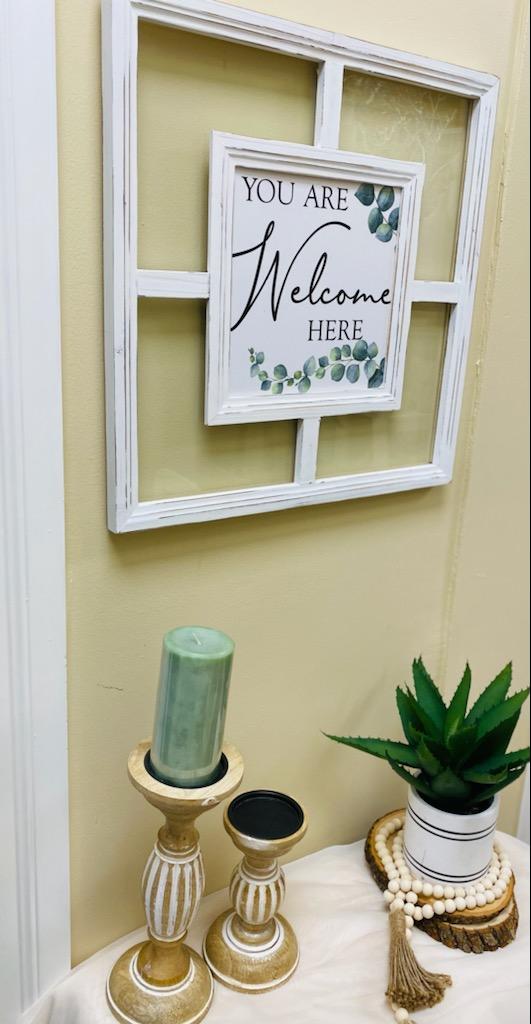 "YOU ARE WELCOME HERE" DECOR GROUP