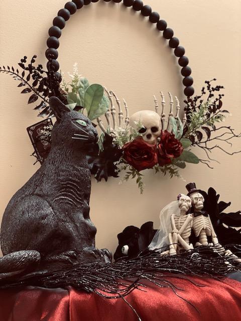 "Spooky Skeleton" Halloween décor set
